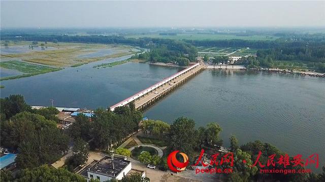 雄安新区为确保顺畅下泄所做的水利工程