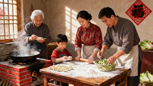 饺子：一枚面皮包裹的时光，如何成为中国北方的春节图腾？