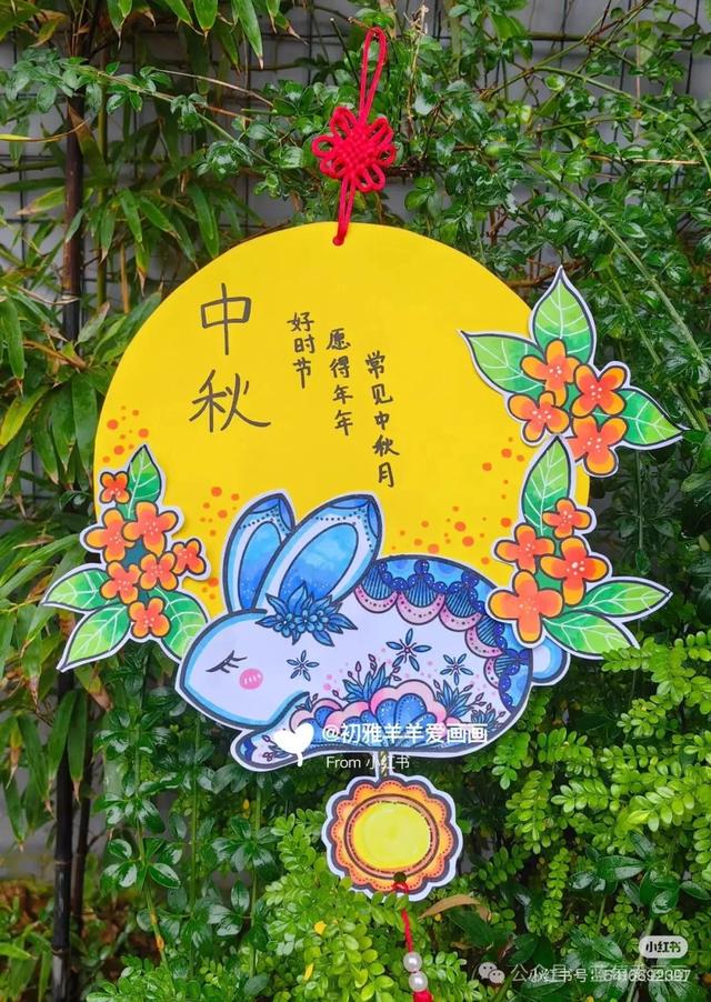 简笔画最全中秋节主题绘画＋绘画思路，张张创意满满！