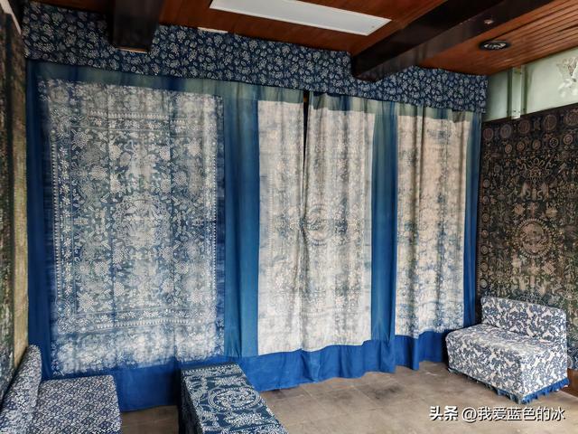 蓝印花布！在南通处处可见，它是这座城市的历史文化印记