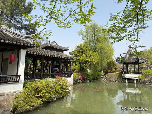 清明访千灯，顾园寄幽思