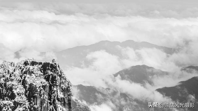 黄山雪景
