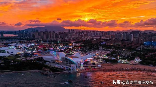 西海岸，绝美火烧云！
