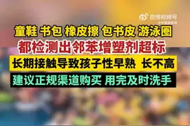 你家孩子的跳绳安全吗？多款儿童用品检出邻苯增塑剂超标图片
