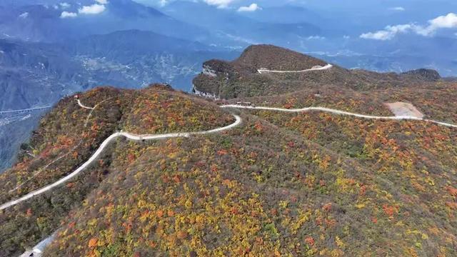 龙头山秋韵：层林尽染的摄影秘境