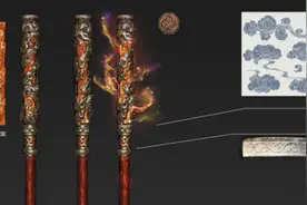 《永劫无间》金箍棒武器特效制作复盘【设计干货】图片