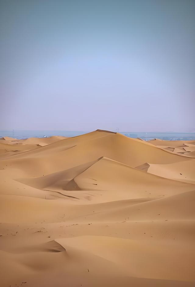 初冬沙波头：一场与天地共舞的温柔绮梦
