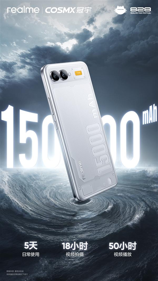 15000mAh+8.89mm+内置空调，真我发布两款概念机，网友：赶紧量产