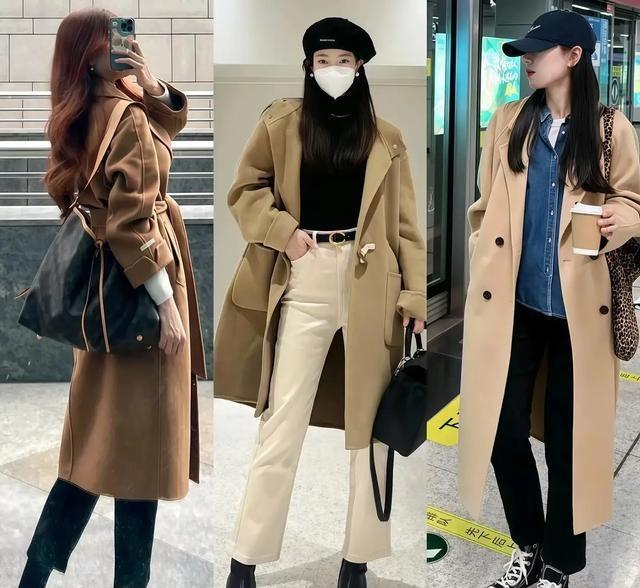 看了宋佳的大衣穿搭	，我悟了：大衣不配打底裤，鞋穿低跟，更优雅