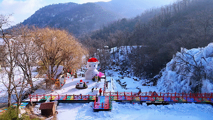 同款Get！跟着山东卫视《新闻联播》打卡沂山冰雪奇境！