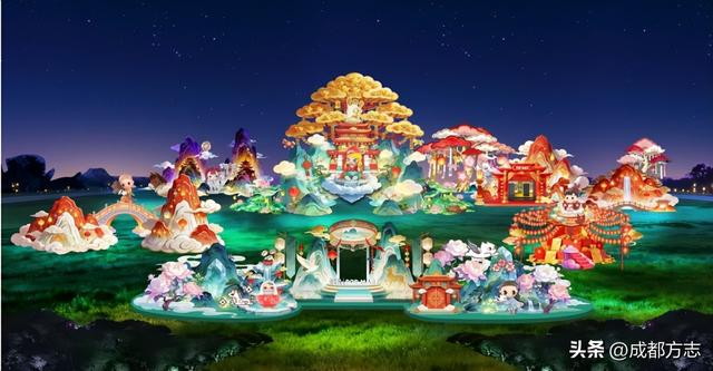 2月初亮灯！成都国际熊猫灯会指南来了