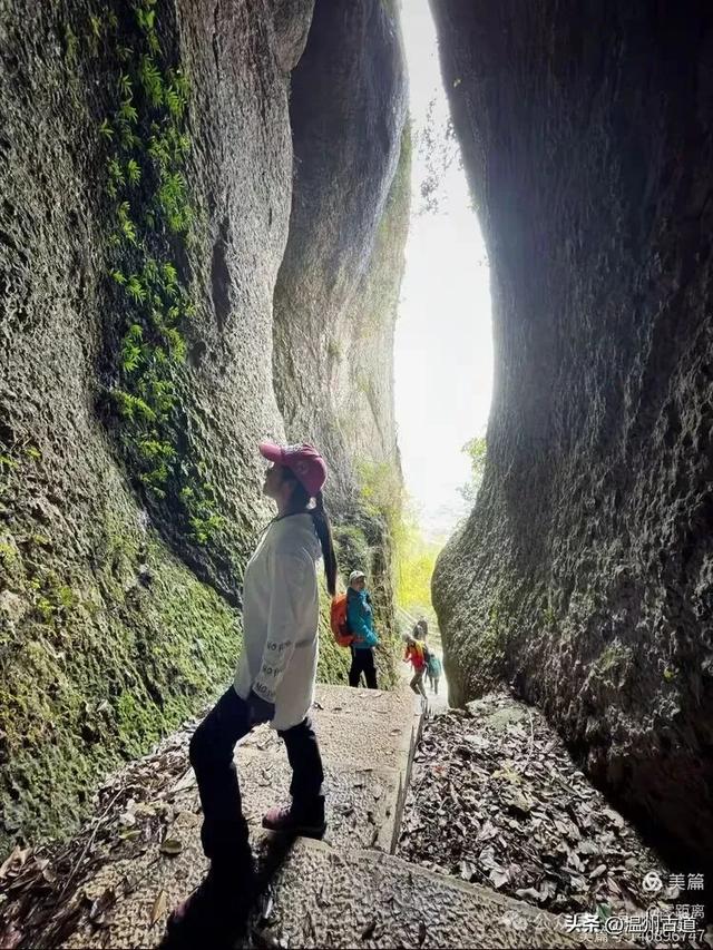 藏于浙江5A景区内有一处“十里铁甲龙”,洞穴众多形态奇特