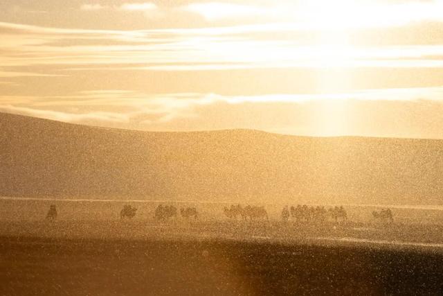 锡林浩特，雪域里的足迹