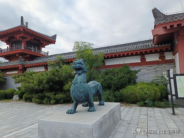 游齐河晏婴祠、碑廊、齐州塔