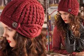 三个名字的帽子 编织教程（上）图片