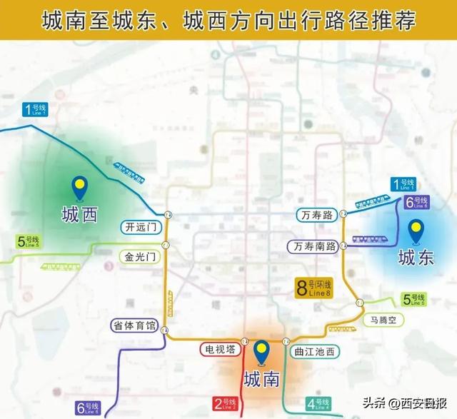 西安地铁8号线票价、换乘攻略……请收藏！