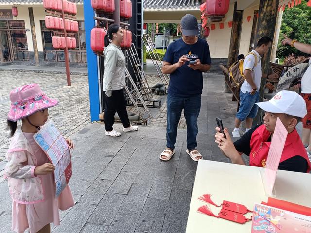 相思小镇“非遗新生八桂漫游计划活动”志愿服务活动