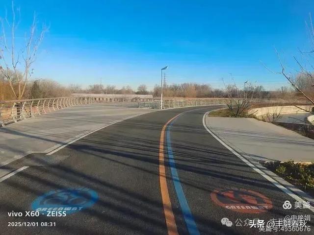 初冬北京朝阳坝河金盏淀：清寒里的静美画卷｜申艳娟