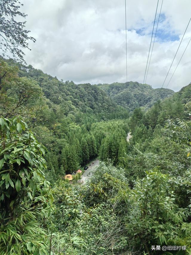 在江津四面山景区看了瀑布爬了梯，又坐了超级滑道听了潺潺流水声
