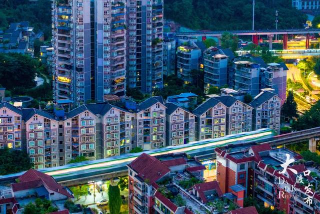 我想大渡口的夜景了