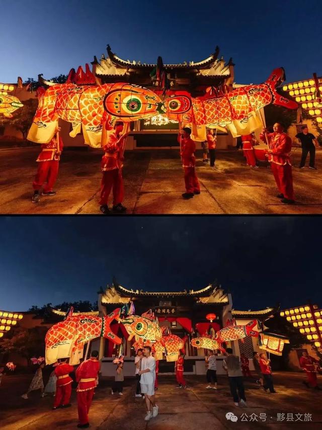 这场“天天见”的非遗夜游，藏着黟县夏夜所有浪漫 | 皖美夏日