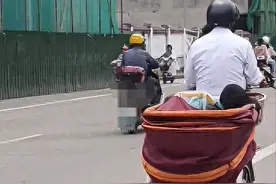 北京禁止电动老头乐后 150年历史黄包车重现江湖 无需挂牌 不戴头盔图片