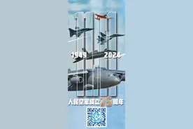H5丨我爱祖国的蓝天！一组手绘漫画带你回顾人民空军成立75周年历史时刻！图片
