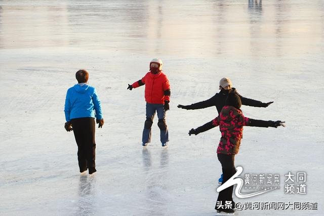 暖阳映冰湖 邂逅文瀛湖的冬日治愈感