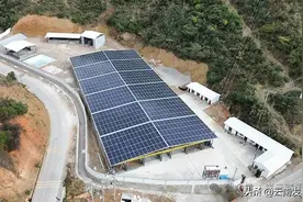 云南首家自投自建屋顶分布式光伏10千伏并网发电图片