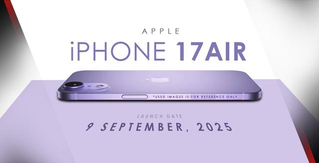 iPhone 17 Air超薄设计曝光：电量感人，续航靠玄学？