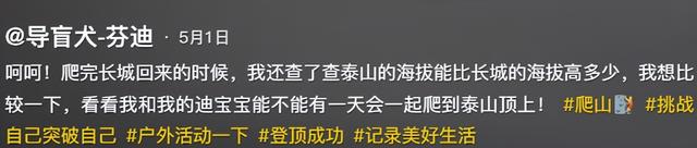 带导盲犬爬泰山后续！账号被扒，带狗到处旅游，基地回应大快人心