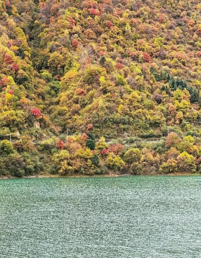 【美丽四川】平武天母湖，邂逅一场彩林与碧水的秋日盛宴‖柳红樱