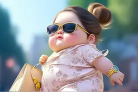 肚子胖胖，生活旺旺 || 可爱到膨胀的胖女生头像图片