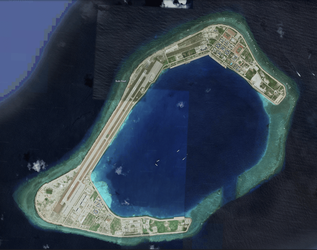 义愤填膺！在南海填礁建岛面积将超中国 所占21个岛礁都在疯狂扩充