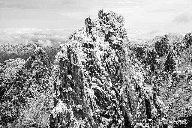 黄山雪景