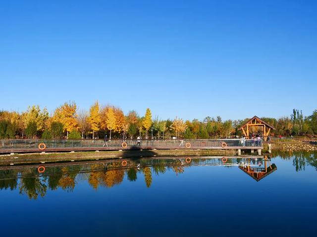 在顺义这些宝藏公园邂逅斑斓秋景——