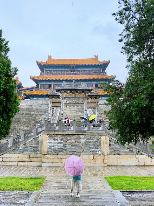 雨中西岳庙（渭南华阴市西岳庙）