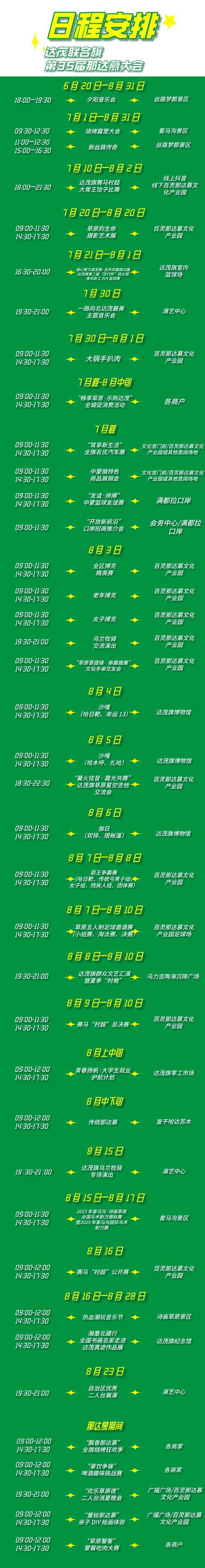 一文带你玩转那达慕!