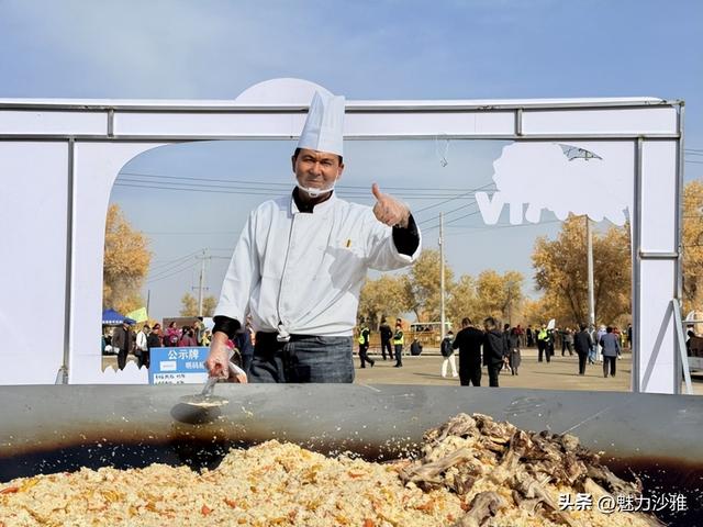 沙雅县2025年胡杨季启幕 世界最大胡杨林绽放金色魅力