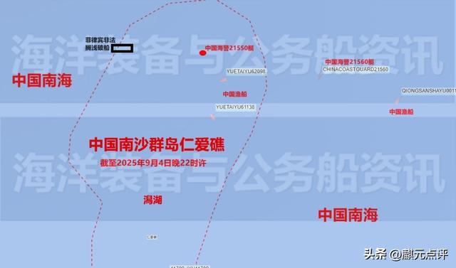 突发：仁爱礁南24海里，中菲海警缠斗了一整夜，菲还有后续支援!