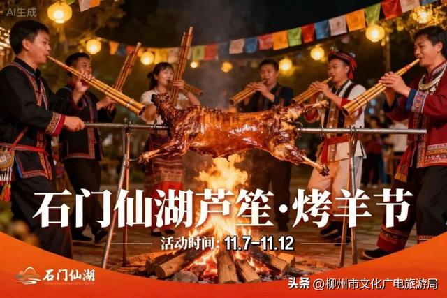 耳朵听芦笙battle，鼻子追烤羊香！这是专属秋日融安的神仙日子！