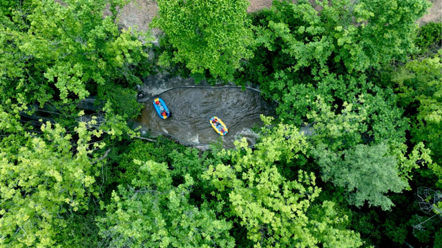 激流勇进间 绘就生态画卷 龚家山漂流激活金堂文旅“新引擎”