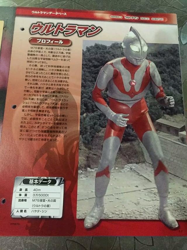 初代奥特曼基础设定篇