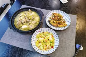 浙江老两口晚餐火了，只有3个菜，简单又丰盛，清清爽爽好喜欢！图片