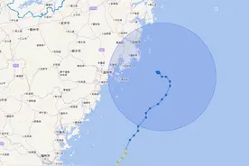 突然急转弯！杭州人注意，台风“丹娜丝”影响进入最强时段！图片