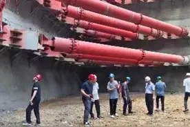 石家庄：地铁5号线建设加速推进 火车北站首段基底通过验收图片