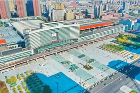 沈阳北站南广场及北站路焕新亮相图片