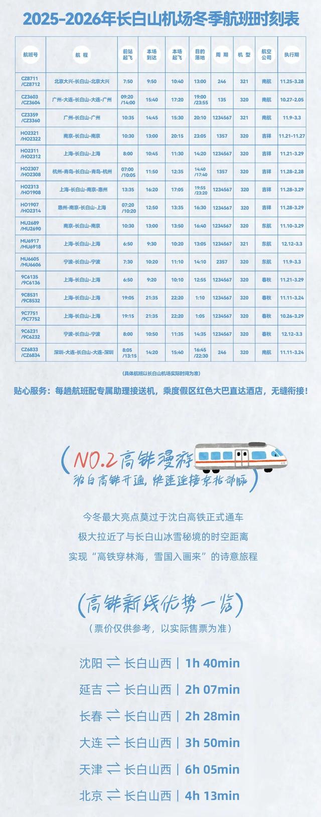 收藏！长白山冬季最全出行指南，省钱省时一键get!