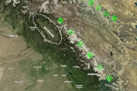 中国青藏高原缺了一个角，近代印度是怎么上来的？图片