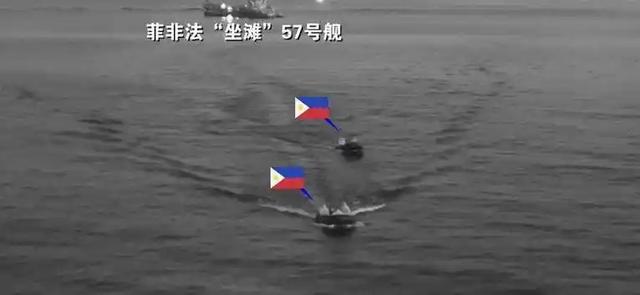 菲军威胁中国，敢登座滩军舰就动武，不到72小时，中国拖船逼近